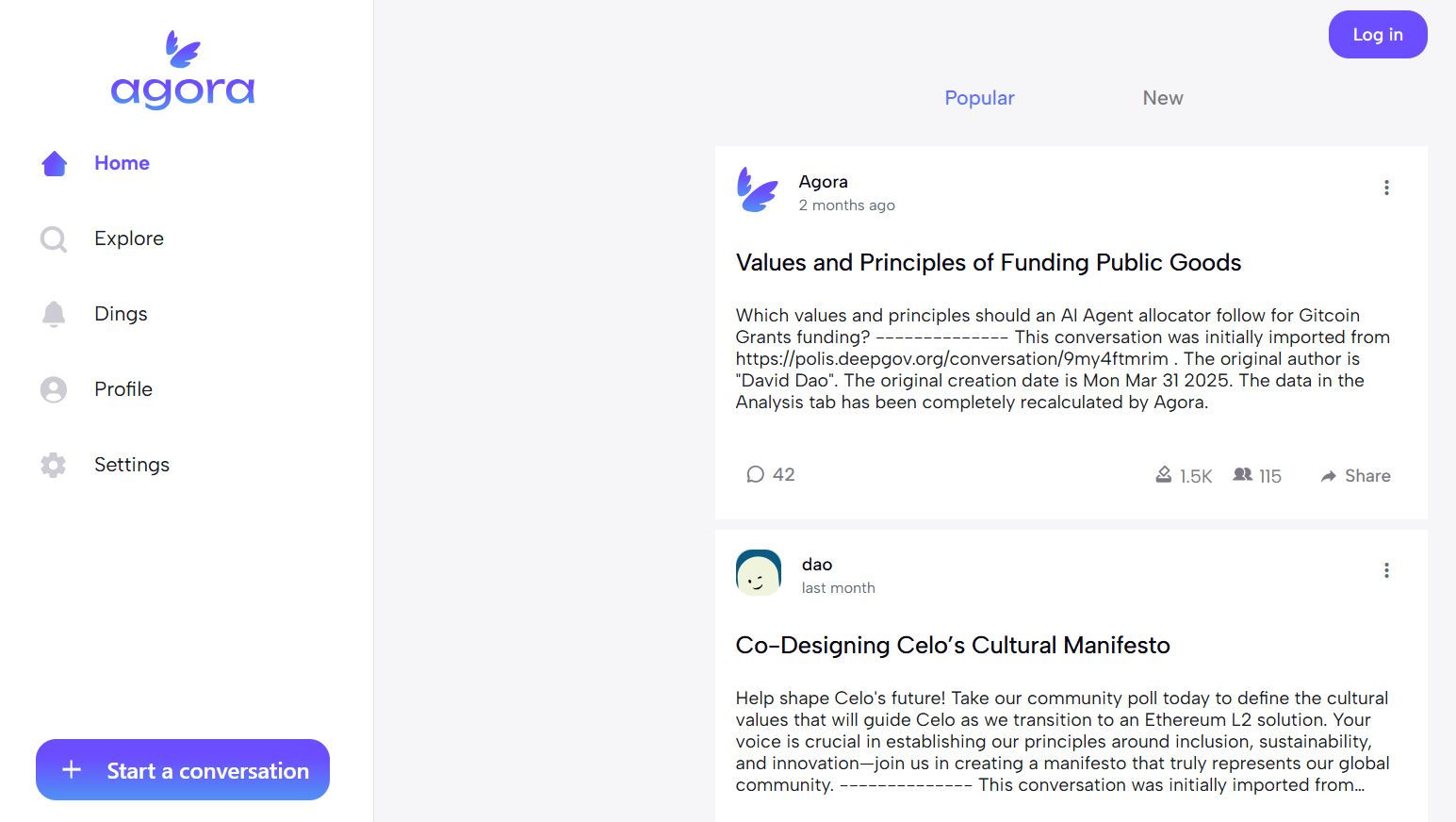 How to Facilitate a Conference or Deliberative Session with Agora